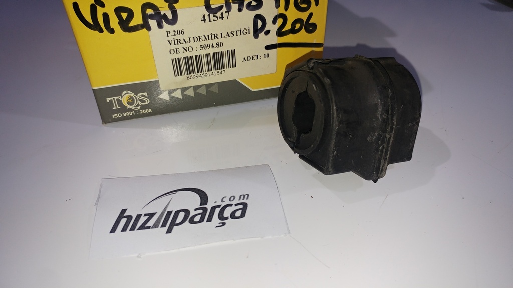 P206 96-09 Viraj Demir Uç Lastiği 5094.80