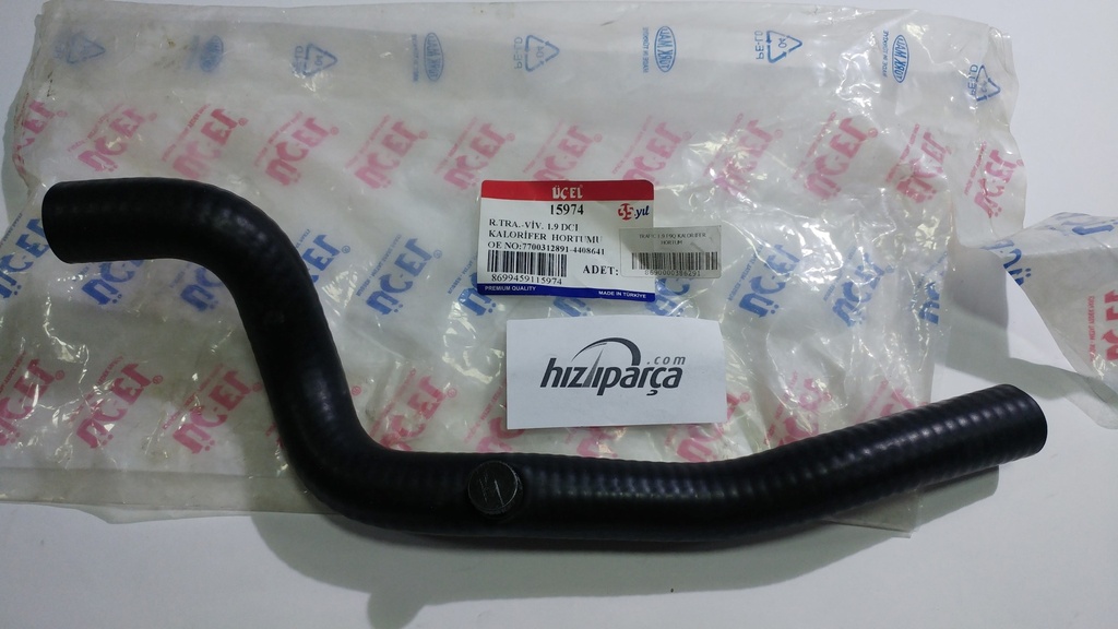 [UCAL 15974] Trafic 1.9 F9Q Kalorifer Hortum 7700312891