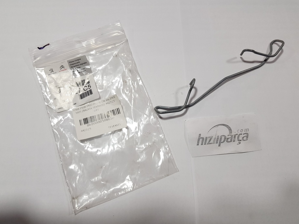 [4427.C5] P308 P508 P407 P5008 Ön Kaliper Yayı (Balata Sekmanı) 9834700280 Orjinal
