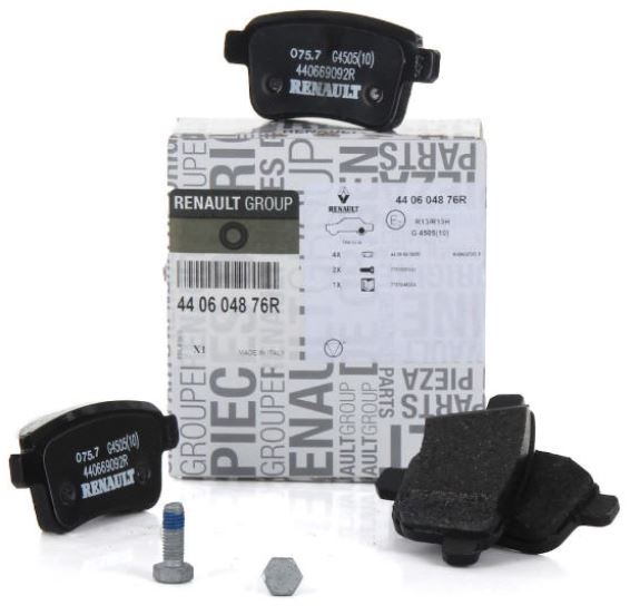Kango 2 2008-2011 Arka Balata 440604876R Orjinal