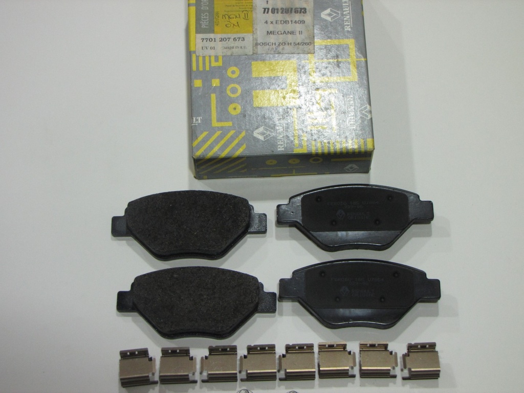[410609192R] Megane 2 1.4 16V Ön Balata 7701207673 Mais
