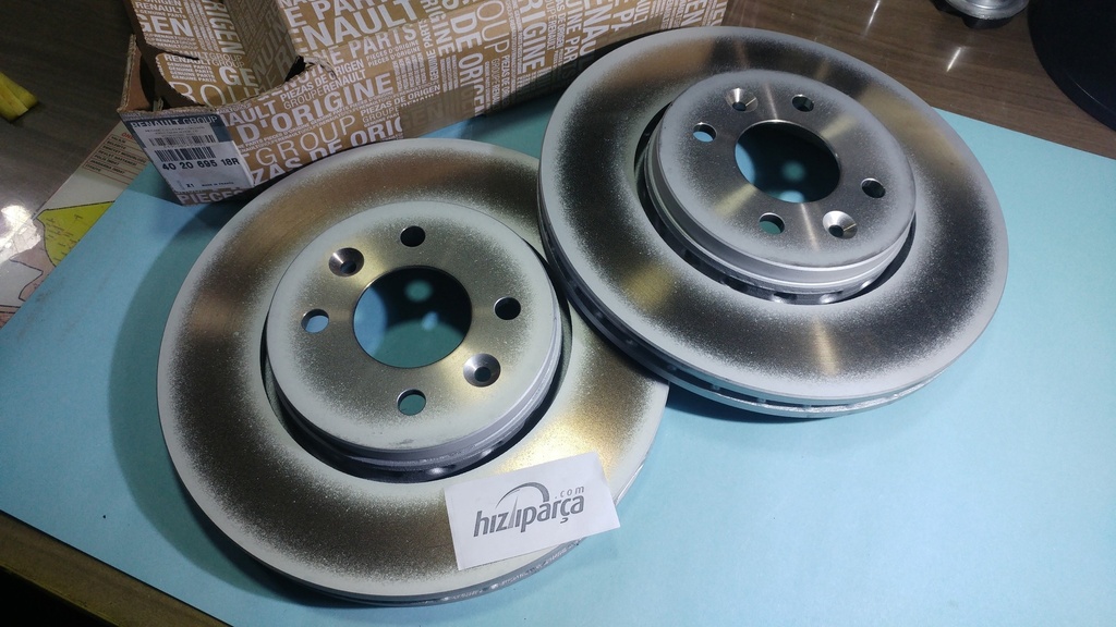 [402069518R] Megane 1 2 Laguna 2 Dokker Lodgy Ön Fren Ayna Takım Büyük Tip 280mm 7701206118 Orjinal