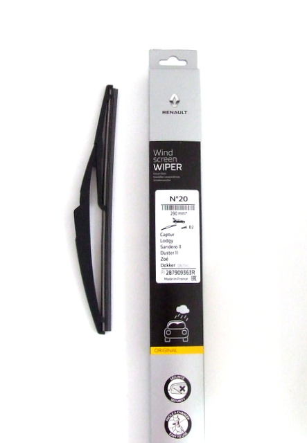 [287909363R] Logan Sandero Captur Arka Silecek Süpürgesi 287909363R Mais