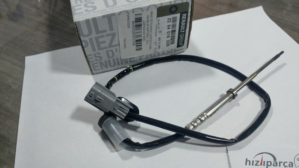 [226401632R] Megane 3 Fluence Duster Turbo Sıcaklık Kaptörü ( Isı ) 226401632R Mais