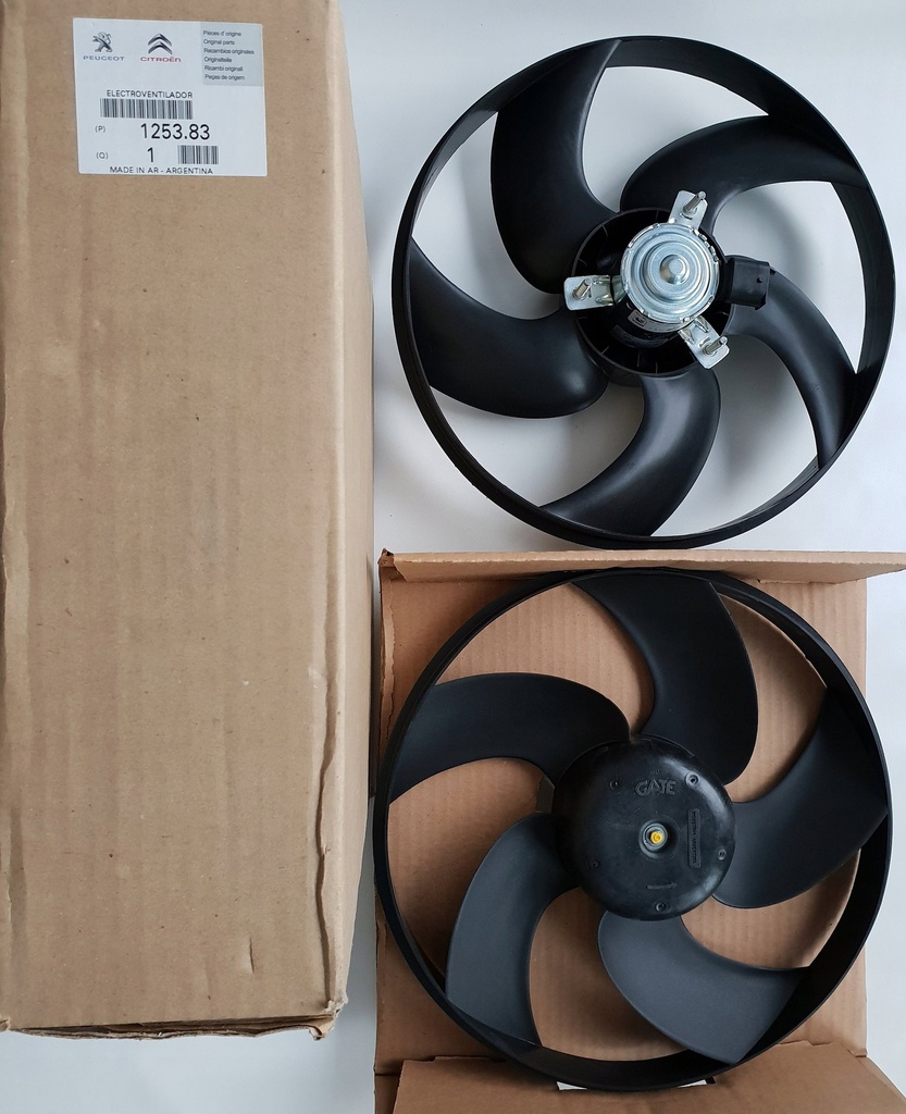 [1253.83] P206 Fan Motor Klimasız 1253.83 Orjinal