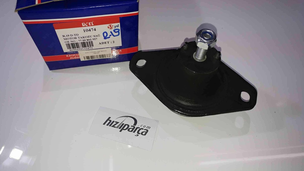 [UCAL 10474] R19 1.9 Dizel Sağ Motor Takozu 7700802927