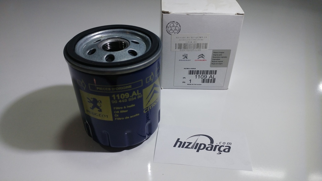 R11 Flash 206 307 Partner 1.9 2.0 Hdi Clio 4 Yağ Filtre 1109.Al Orjinal