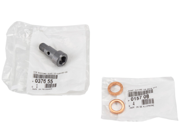 [0376.55] P206 P207 P307 C2 C3 C4 1.4 1.6 Hdi Turbo Yağ Hortum Vidası 0376.55 Orjinal