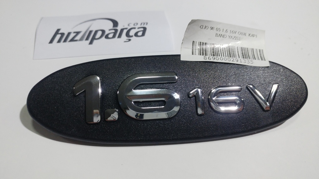 Clio 98-05 1.6 16V Oval Kapı Band Yazısı