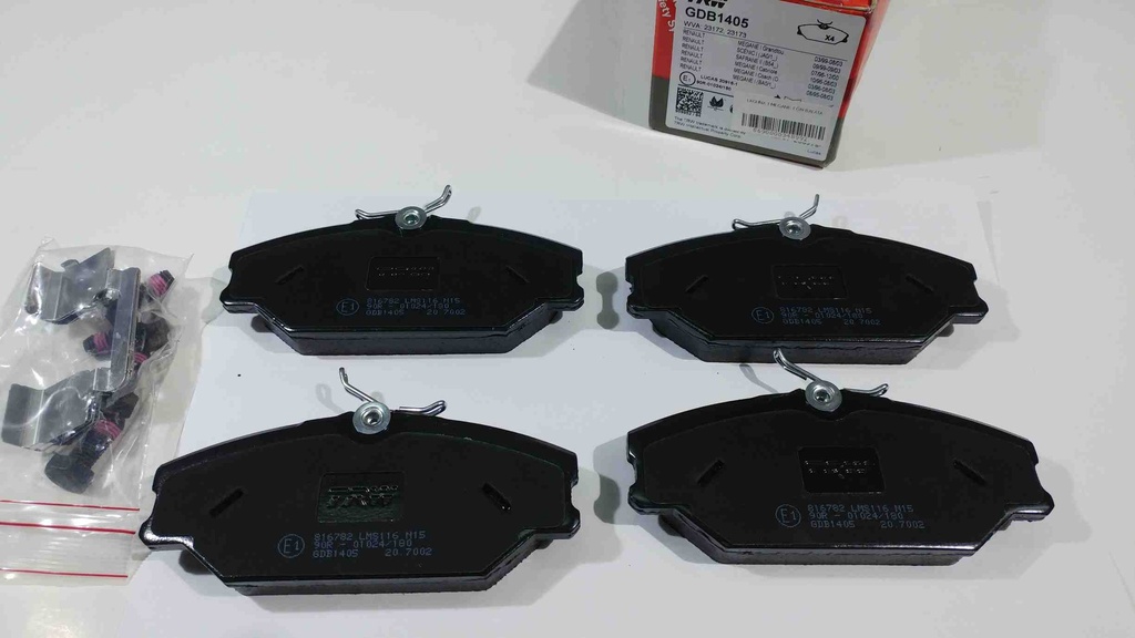 [TRW GDB1405] Laguna 1 Megane 1 Ön Balata 7701209077