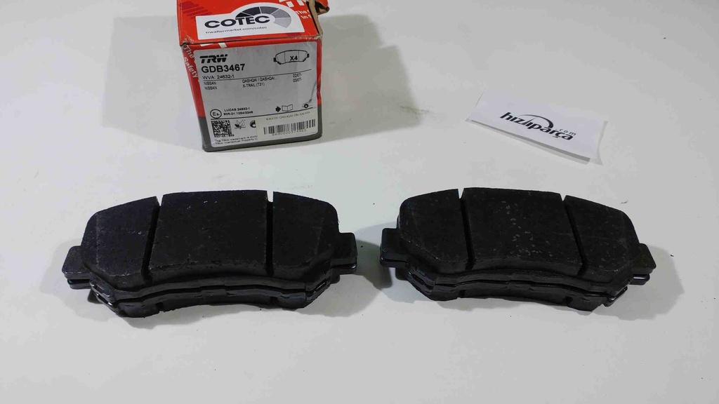 Koleos Qashqai Ön Balata D1060Jd00A