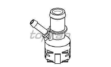 Termostat Su Flanşı Golf 4 Jetta Passat 1.6 BSE 1K0122291C