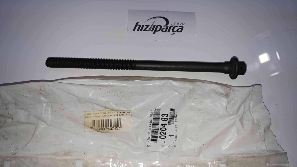 P106 P206 P306 C2 C3 1.4 8V (96-10) Silindir Kapak Saplama 0204.83 Orjinal