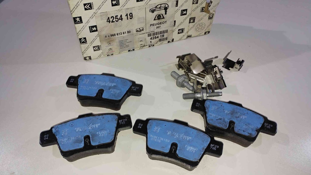 P307 C4 Arka Balata 4254.19 Orjinal
