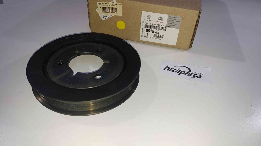 P206 P306 P307 C2 C3 C4 1.6 16V (98-13) Krank Kasnağı 0515.J3 Orjinal