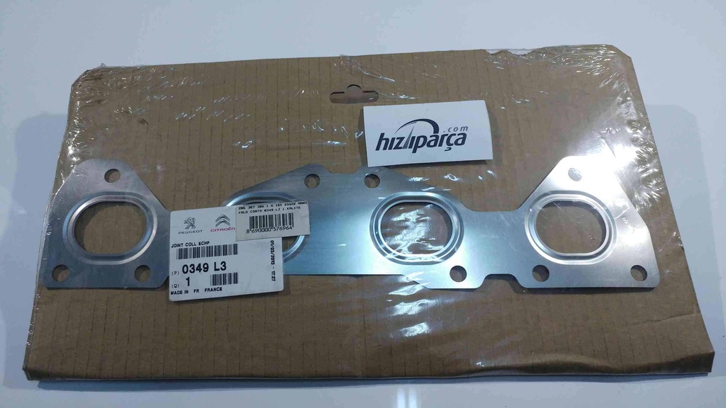 [ST02480] P206 P306 P307 C2 C3 1.6 16V (98-13) Egsoz Manifold Conta 0349.L3 Orjinal