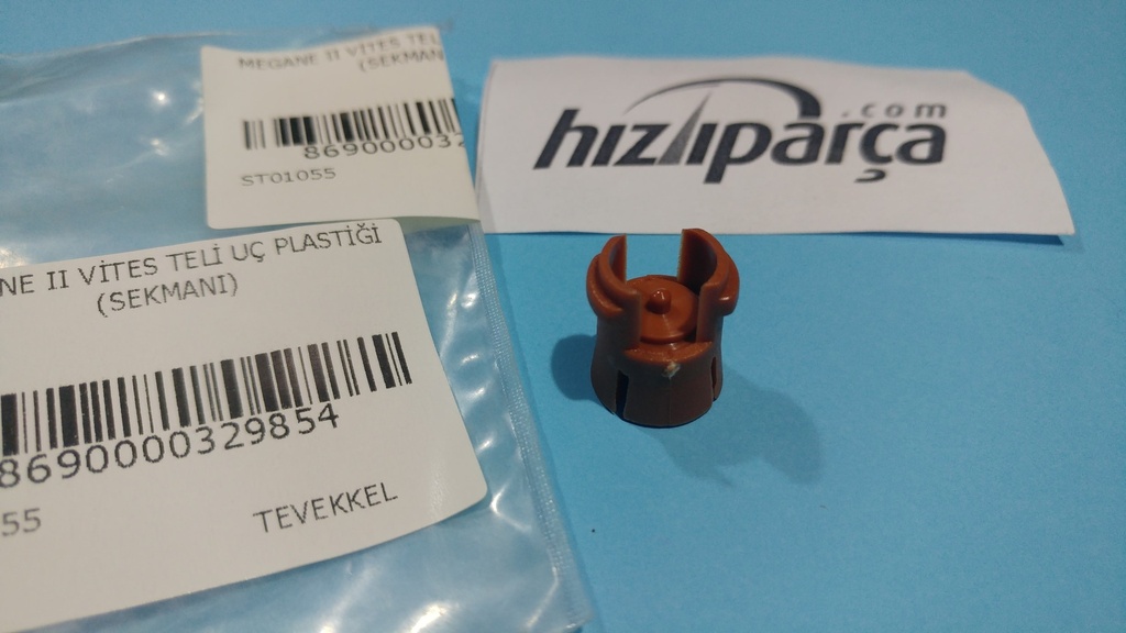 [ST01055] Megane 2 Vites Teli Uç Plastiği (Sekmanı)