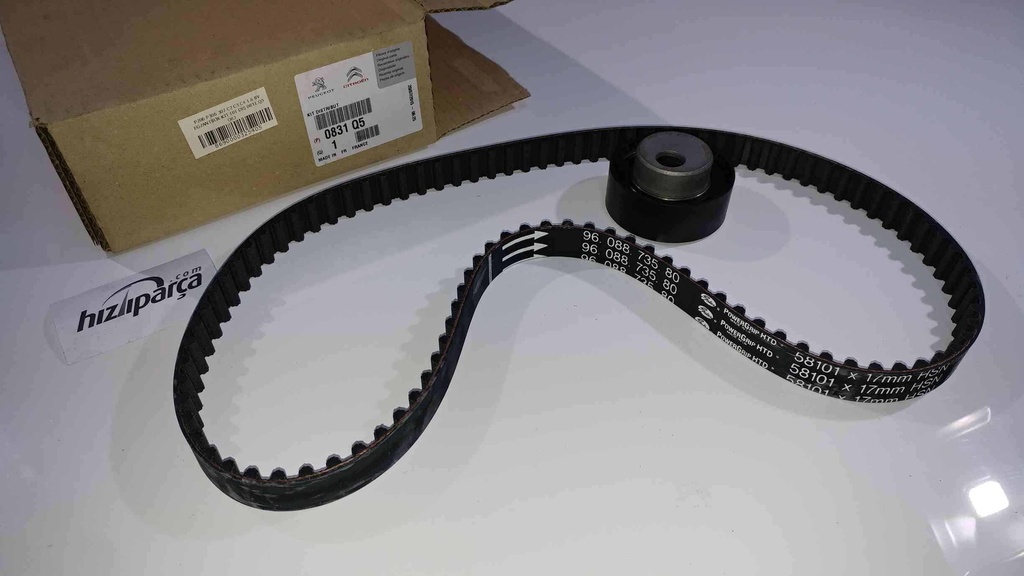 [ST00882] P206 P306 P307 C2 C3 C4 1.6 8V Egzantirik Kiti ( Triger Seti ) 101 Diş 0831.Q5 Orjinal