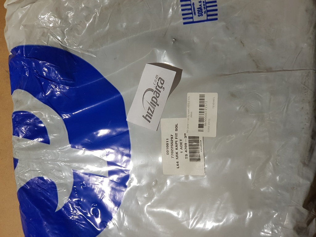 [SOSA 10011] Megane 1 96-02 Kapı Fitili Sol Arka 7702255297