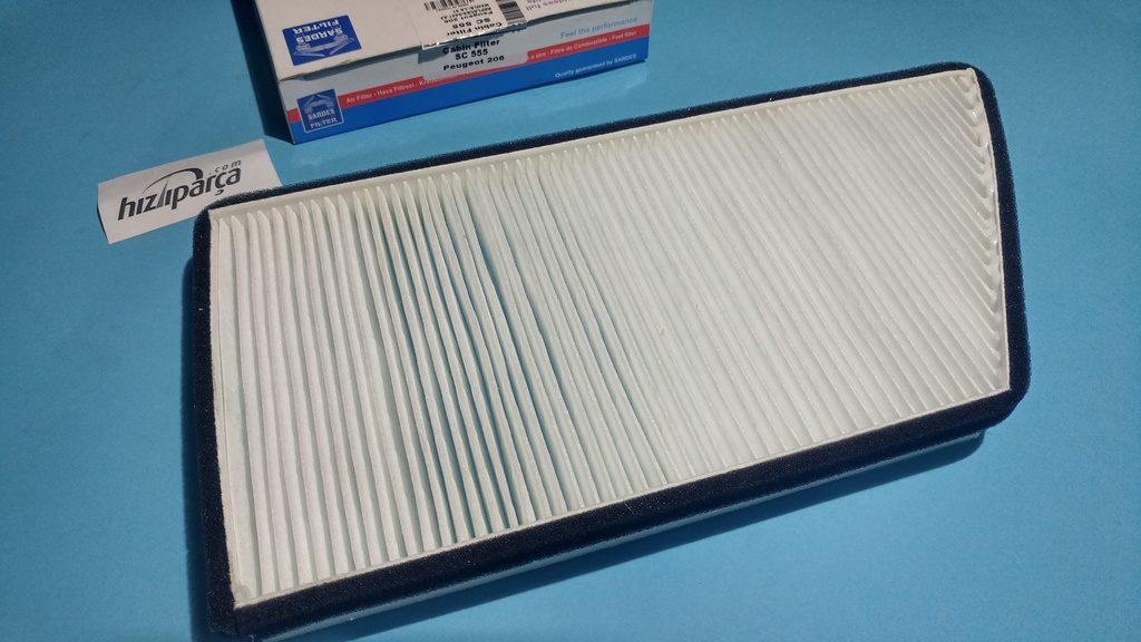 [SARDES SC555] P206 ( 98-12 ) Polen Filtresi 6447.Az