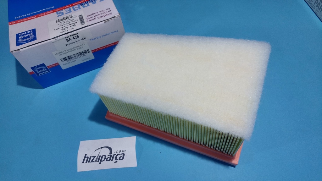 [SARDES SA428] Megane 1 96-02 Laguna 2 1.6 16V Hava Filtresi Üçgen