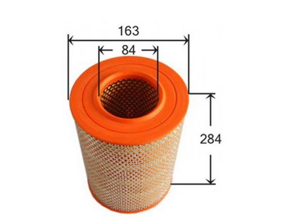 [SARDES SA406] Boxer Jumper Ducato 2.5 2.8 (94-05 ) Hava Filtre Uzun 1444.99