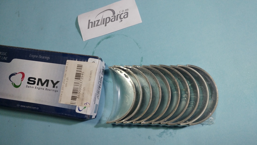 [SAHIN 5290 025] Master 2 2003-2010 Ana Yatak 2.5 16V 0.25