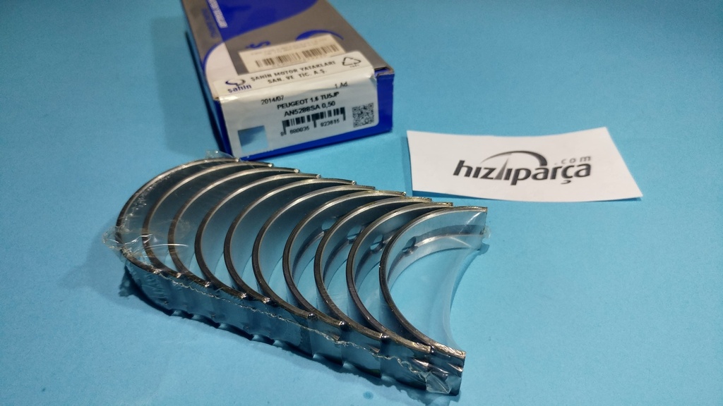 [SAHIN 5288 050] P206 P306 P307 C2 C3 C4 1.6 16V (98-13) Ana Yatak 0.50