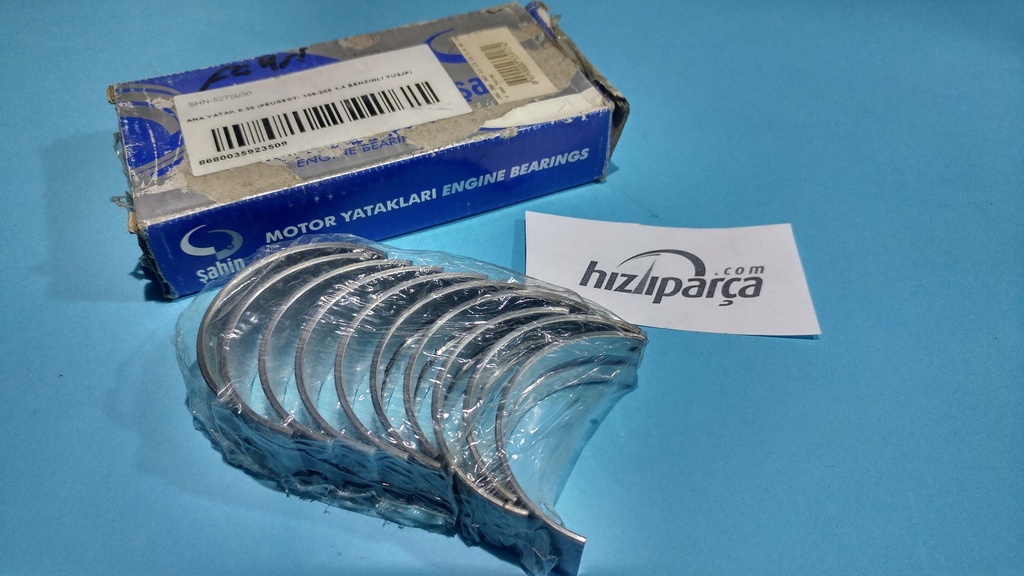 [SAHIN 5275 030] P206 P207 P307 C2 C3 C4 1.4 8V 16V (98-13) Ana Yatak 0.30