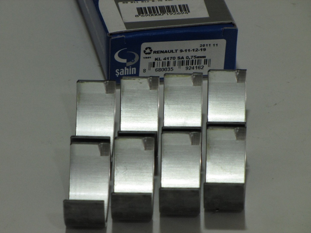 [SAHIN 4170 075] R9 R11 R12 R19 Clio Kango 1.4 8V Kol Yatak 0.75 Tırnaklı