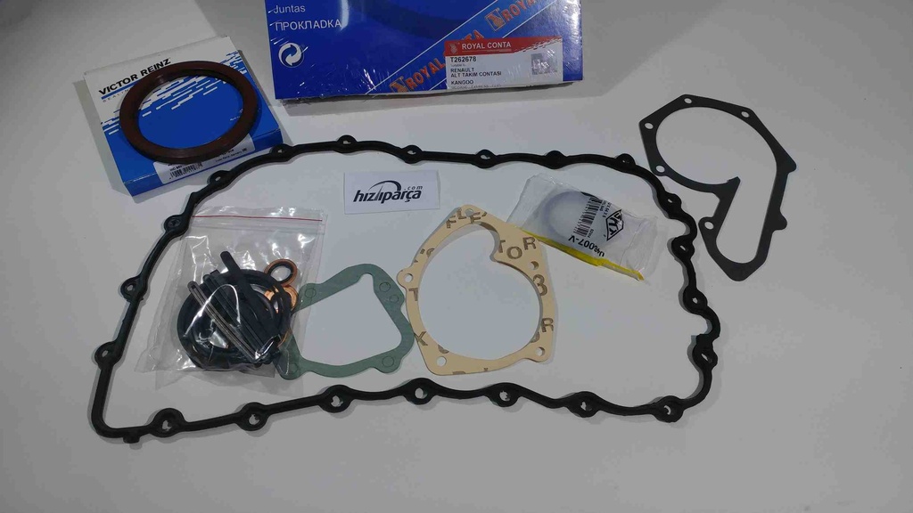 [ROYAL T262678] Laguna 1 Megane 1 Trafic Kango 1.9 F9Q Takım Conta Alt 7701470176
