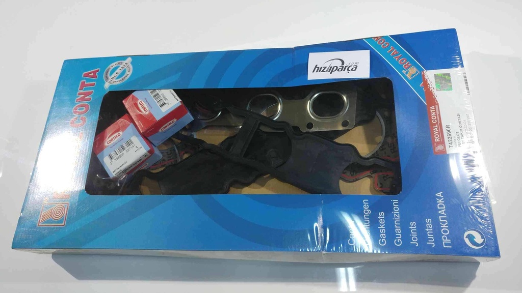 [ROYAL 422690R] P206 P207 P307 C2 C3 C4 1.4 16V (98-13) Üst Takım Conta Keçeli Full