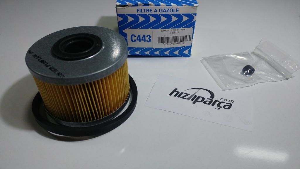 [PURFLUX C443] Kango 1.9 Laguna 1 (98-03) Mazot Filtresi 7701043620