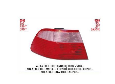 [PLEKSAN 6505] Albea 2001-2006 Sol Dış Stop Duysuz 51755145