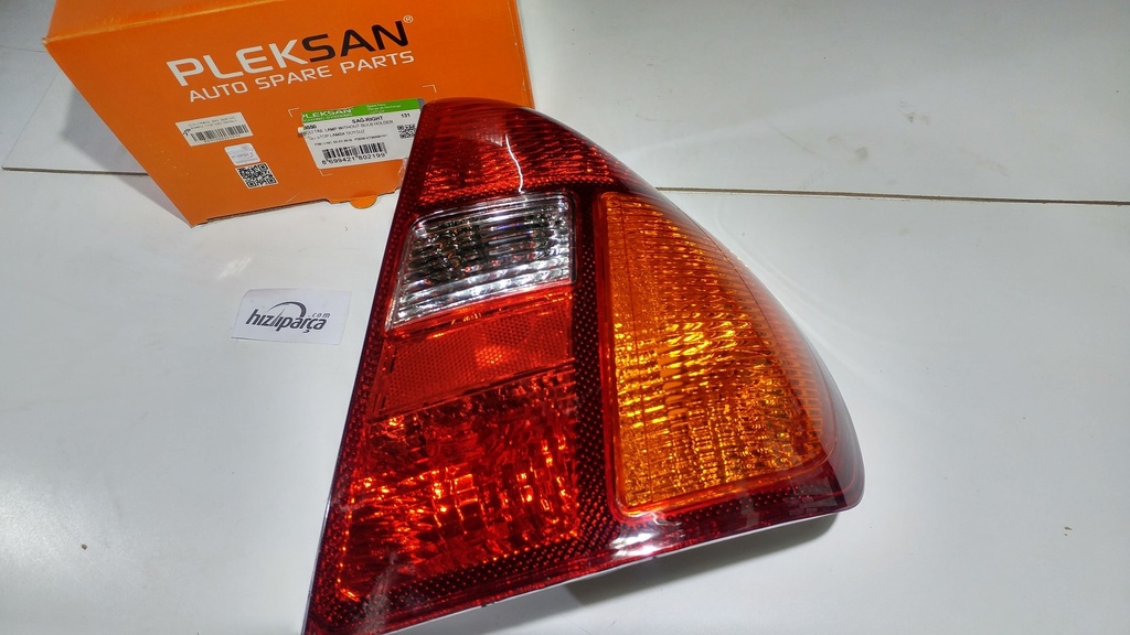 [PLEKSAN 3550] Clio Symbol 1998-2008 Sağ Komple Stop Sarı Sinyalli 7700433744