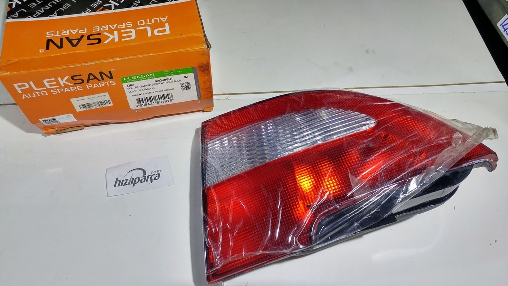 [PLEKSAN 3362] Megane 1 1999-2002 Sağ Stop İç 7700428053