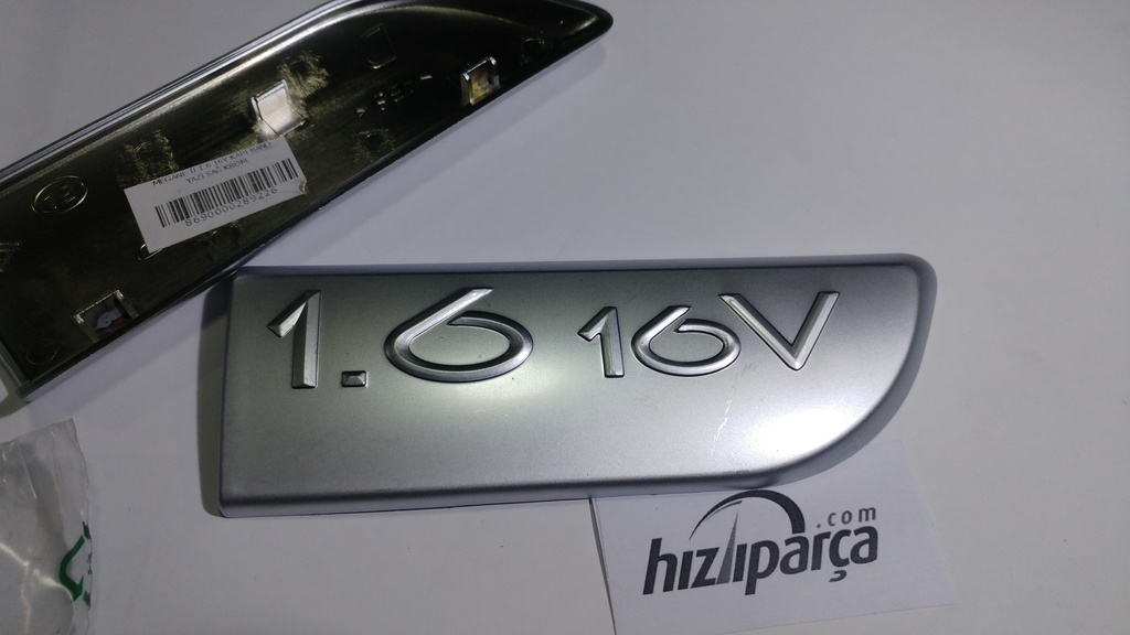 [PLEKSAN 3354] Megane 2 1.6 16V Kapı Band Yazı Sağ Krom