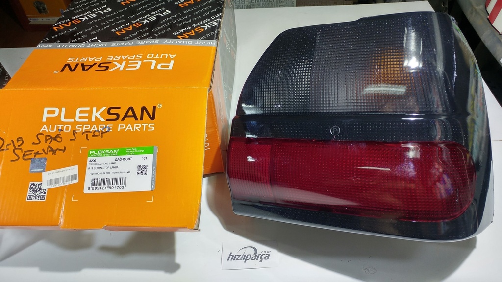 [PLEKSAN 3200] R19 Sedan Komple Stop Sağ 7702127395