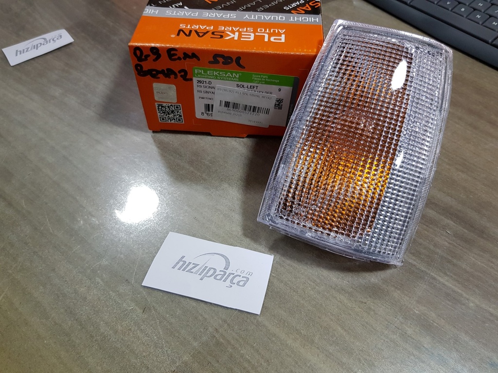 [PLEKSAN 2921D] R9 (85-92) R11 Sol Sinyal Beyaz