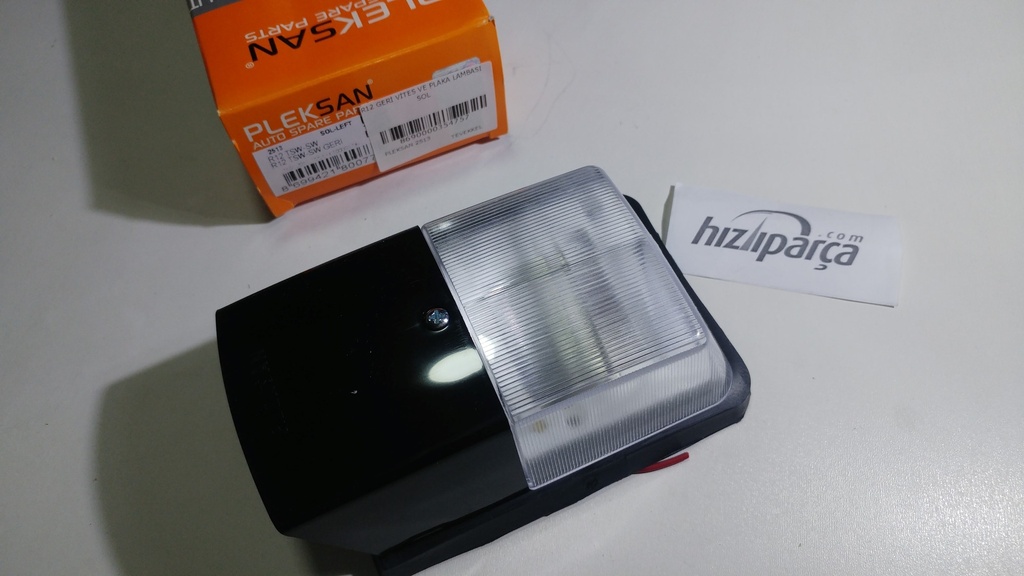 [PLEKSAN 2513] R12 Geri Vites Ve Plaka Lambası Sol 7702127412
