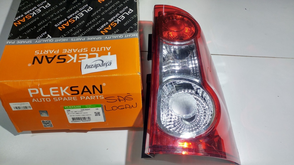 Logan Mcv 2005-2008 Komple Stop Sağ Arka U90 Çift Kapı 8200864610