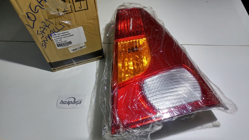 [PLEKSAN 2270] Logan 2005-2008 Komple Stop Sağ Sarı Sinyalli 6001546795