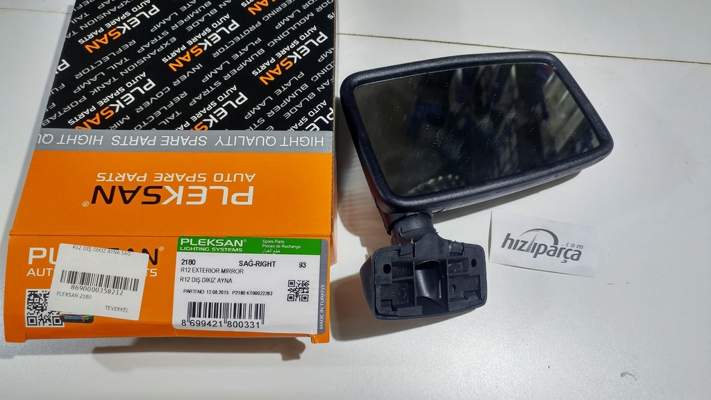 [PLEKSAN 2180] R12 Dış Dikiz Aynası Sağ 7702131231