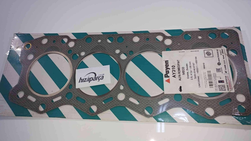 [PAYEN AY310] Boxer ( 94-01 ) Master ( 98-03 ) 2.5 Turbosuz Motor 1.80 Skc Silindir Kapak Conta