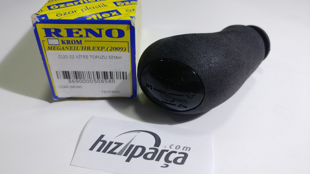 [OZAR 6R040] Clio 3 Vites Topuzu Siyah