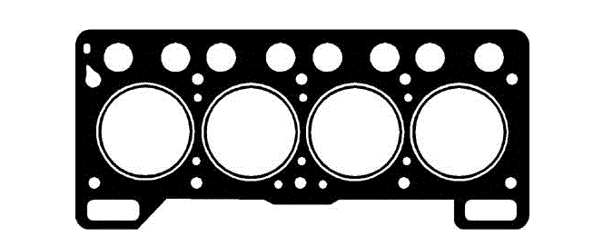 [OTC-40107606] R9 R19 1600 Silindir Kapak Contası Skc ( Takviyeli )
