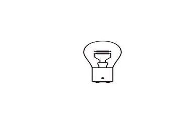 [OSRAM 7528] Çift Duyu Şaşı Ampül E.M