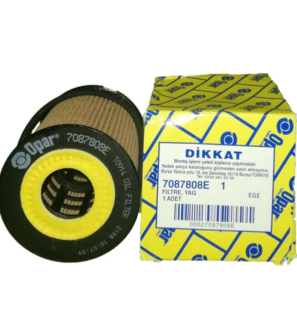 [OP 7087808E] Egea 1.6 Euro 6 Multijet Yağ Filtre (Start Stop) 7087808E Opar