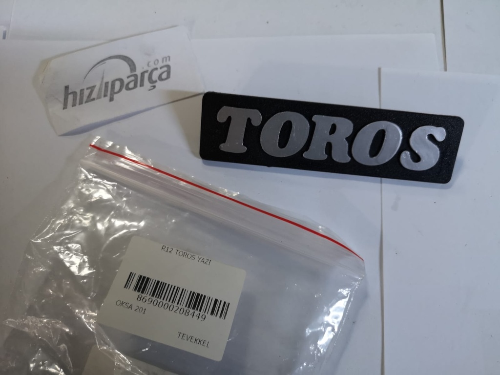 [OKSA 201] R12 Toros Yazı 7702188567