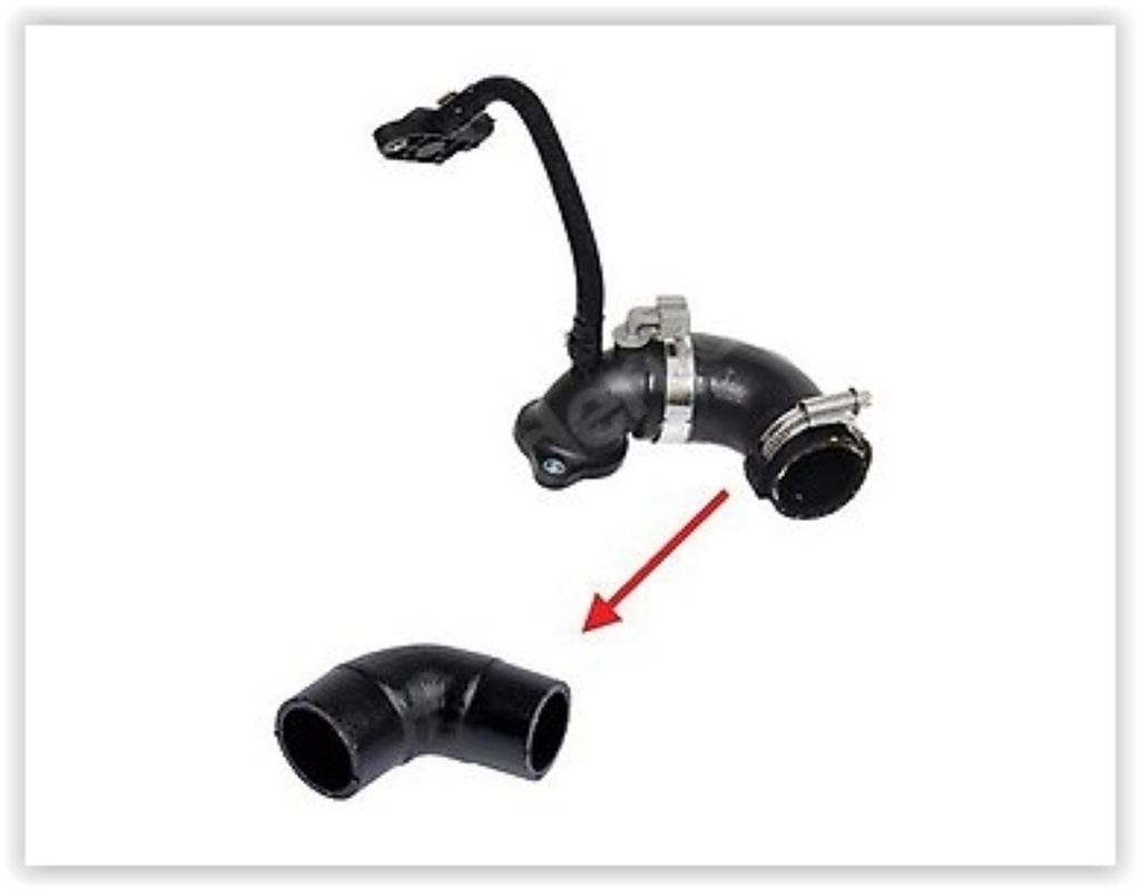 [OEK 8200715610] Clio 3 Kango 2 Symbol 1.5 Turbo Borusu Muşuru Üzerinde ( Hortumu )